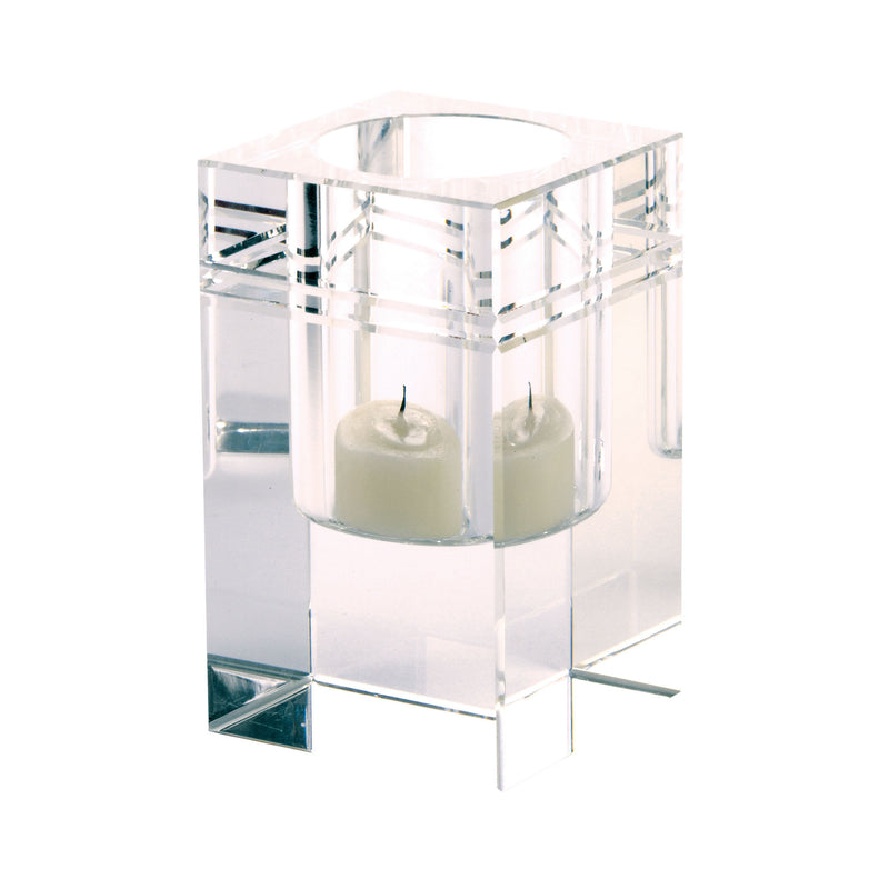 329024 Square Crystal Collar Votive - Small, Candle/Candle Holder, Dimond Home, - ReeceFurniture.com - Free Local Pick Ups: Frankenmuth, MI, Indianapolis, IN, Chicago Ridge, IL, and Detroit, MI