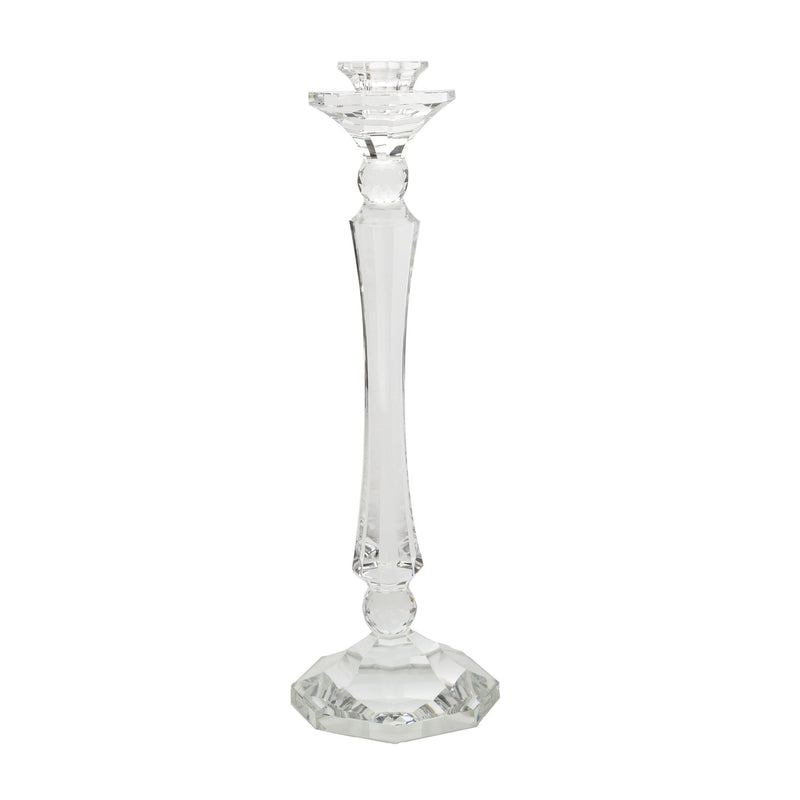 329043 Grace Crystal Candlestick - Small, Candle/Candle Holder, Dimond Home, - ReeceFurniture.com - Free Local Pick Ups: Frankenmuth, MI, Indianapolis, IN, Chicago Ridge, IL, and Detroit, MI