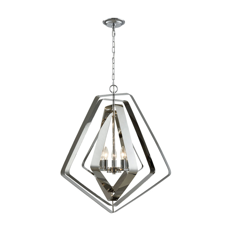Anguluxe - Chandelier - Polished Chrome