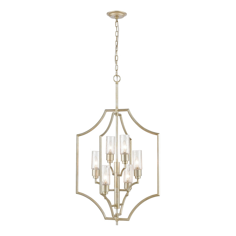 Cheswick - Chandelier - Aged Silver