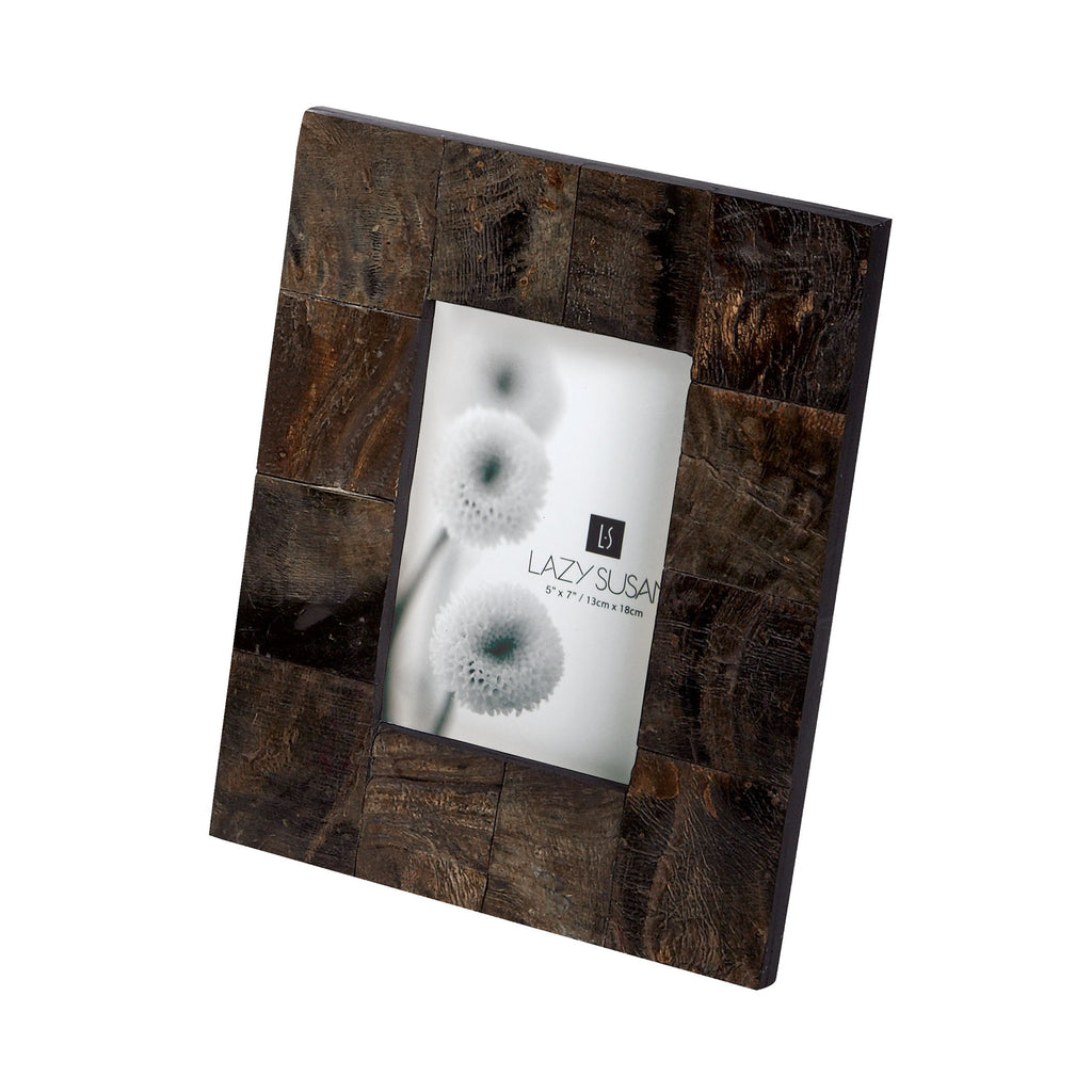 344006 Buffalo Horn 5x7 Frame, Frame, Dimond Home, - ReeceFurniture.com - Free Local Pick Ups: Frankenmuth, MI, Indianapolis, IN, Chicago Ridge, IL, and Detroit, MI