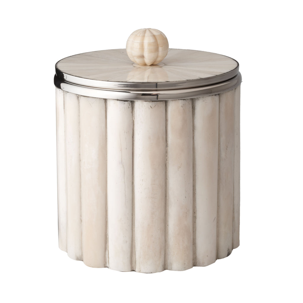 344015 Bone Rod Pattern Ice Bucket, Accessory, Dimond Home, - ReeceFurniture.com - Free Local Pick Ups: Frankenmuth, MI, Indianapolis, IN, Chicago Ridge, IL, and Detroit, MI