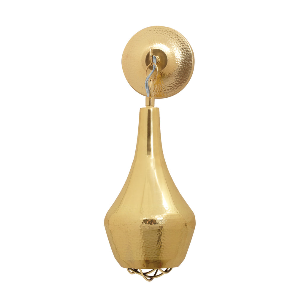346027 Gold Hammered Wall Sconce, Wall Sconce, Dimond Home, - ReeceFurniture.com - Free Local Pick Ups: Frankenmuth, MI, Indianapolis, IN, Chicago Ridge, IL, and Detroit, MI