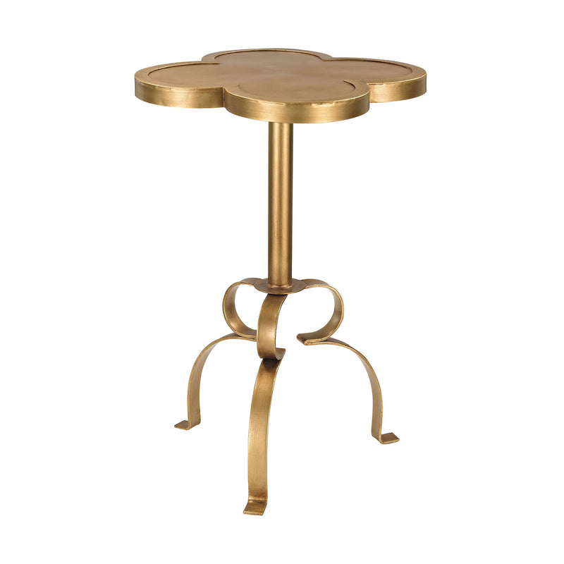 351-10190 Quatrefoil Accent Table, Table, Sterling, - ReeceFurniture.com - Free Local Pick Ups: Frankenmuth, MI, Indianapolis, IN, Chicago Ridge, IL, and Detroit, MI