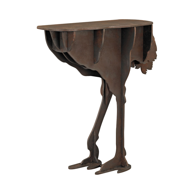 351-10200 Ostrich Console Table - Free Shipping!, Table, Sterling, - ReeceFurniture.com - Free Local Pick Ups: Frankenmuth, MI, Indianapolis, IN, Chicago Ridge, IL, and Detroit, MI
