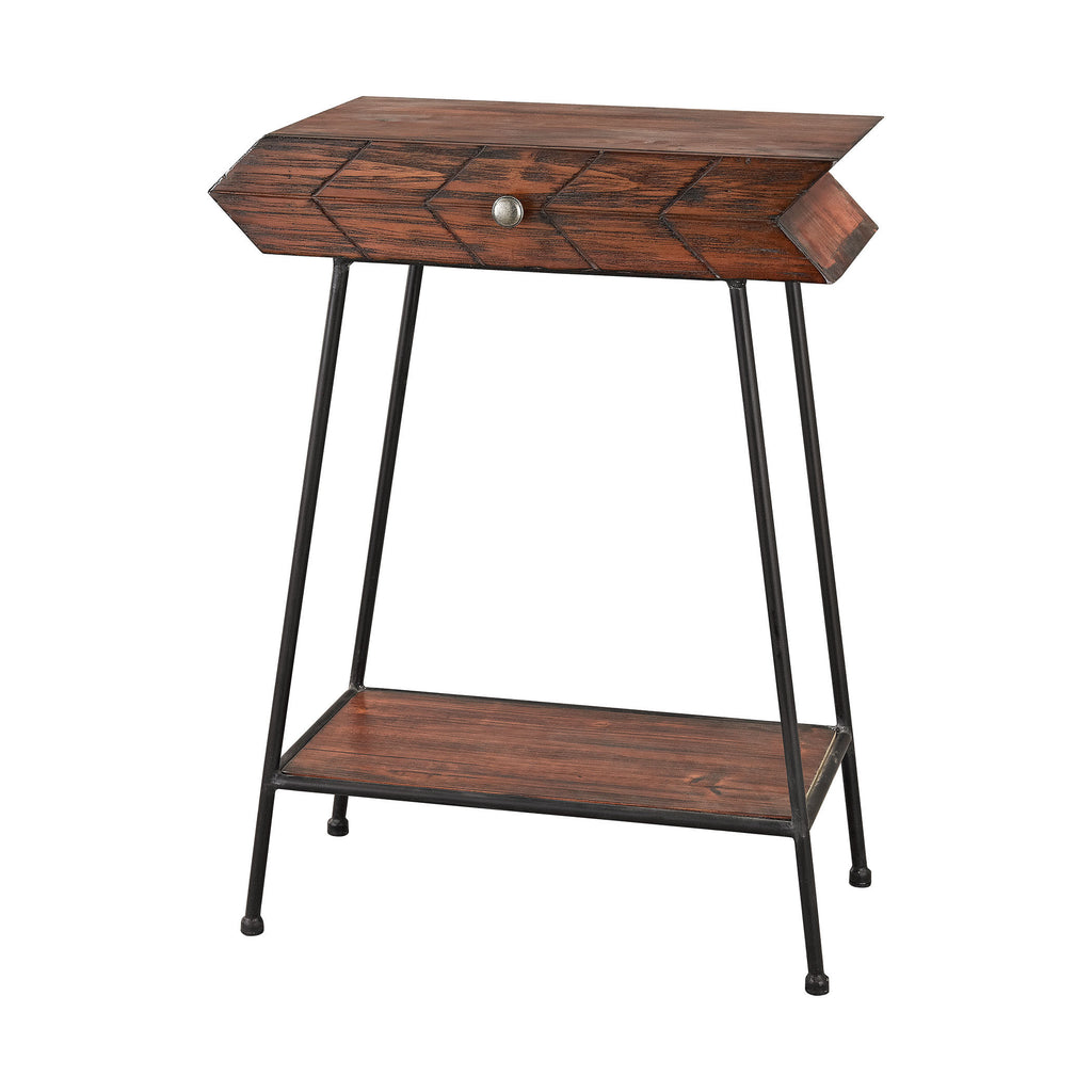 351-10215 Arrow Accent Table - Free Shipping!, Table, Sterling, - ReeceFurniture.com - Free Local Pick Ups: Frankenmuth, MI, Indianapolis, IN, Chicago Ridge, IL, and Detroit, MI