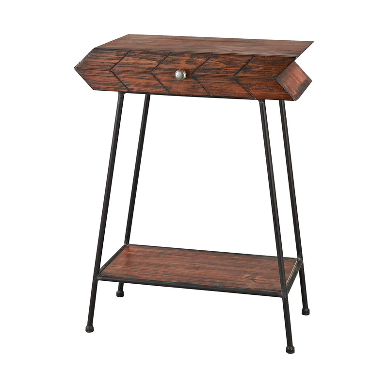 351-10215 Arrow Accent Table - Free Shipping!, Table, Sterling, - ReeceFurniture.com - Free Local Pick Ups: Frankenmuth, MI, Indianapolis, IN, Chicago Ridge, IL, and Detroit, MI
