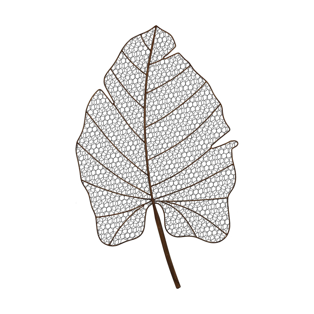 351-10218 Wire Palm Frond Wall Décor, Wall Decor, Sterling, - ReeceFurniture.com - Free Local Pick Ups: Frankenmuth, MI, Indianapolis, IN, Chicago Ridge, IL, and Detroit, MI