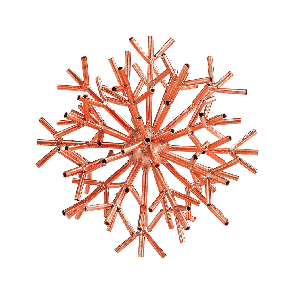 351-10233 Ardor Table Sculpture In Bright Copper, Accessory, Sterling, - ReeceFurniture.com - Free Local Pick Ups: Frankenmuth, MI, Indianapolis, IN, Chicago Ridge, IL, and Detroit, MI