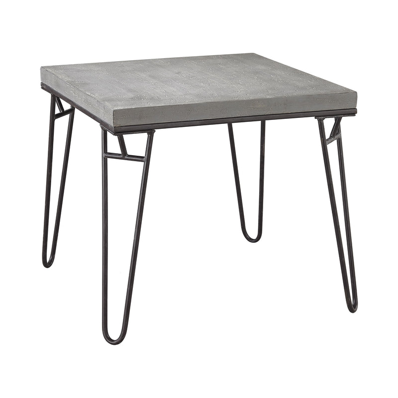 351-10240 Montparnasse Accent Table In Aged Iron And Concrete, Table, Sterling, - ReeceFurniture.com - Free Local Pick Ups: Frankenmuth, MI, Indianapolis, IN, Chicago Ridge, IL, and Detroit, MI