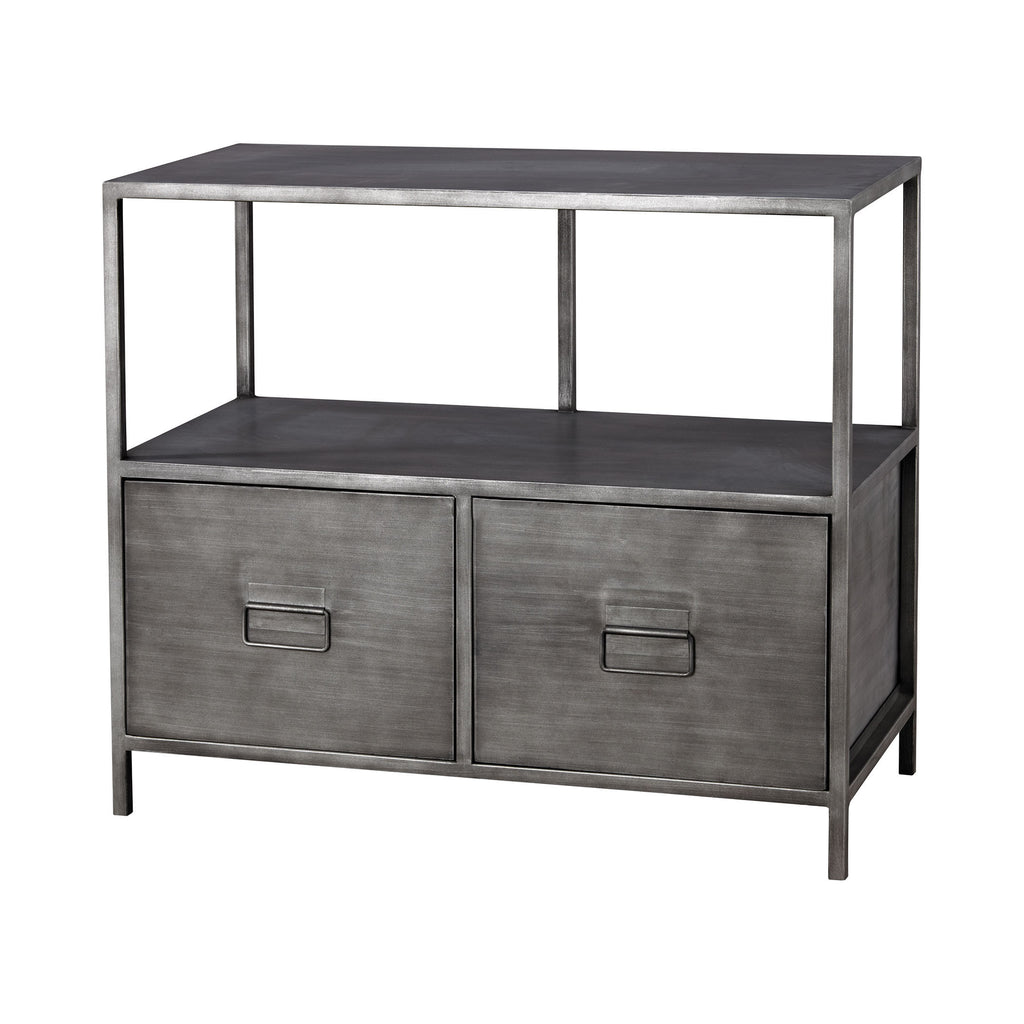 351-10283 Gunther Media Unit - Free Shipping!, Console, Sterling, - ReeceFurniture.com - Free Local Pick Ups: Frankenmuth, MI, Indianapolis, IN, Chicago Ridge, IL, and Detroit, MI