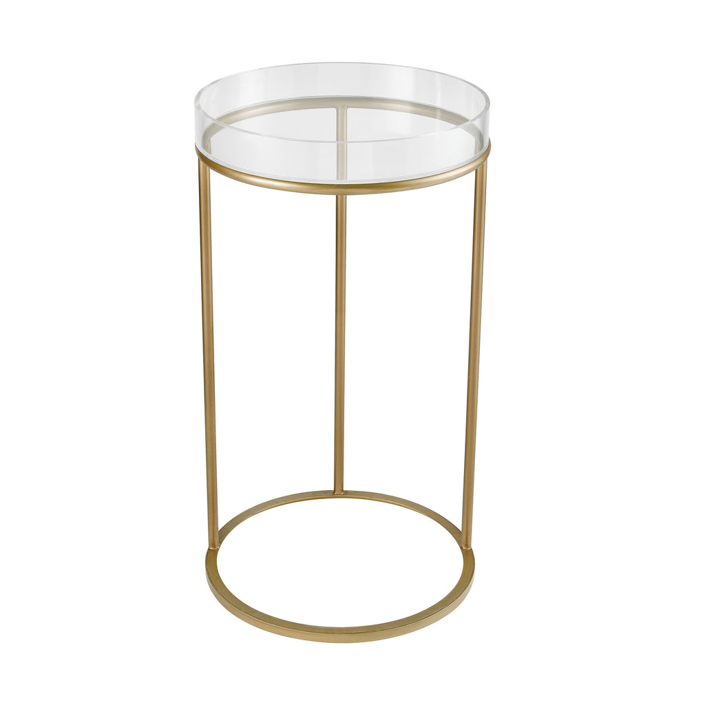 351-10287 Hyperion Round Accent Table - Free Shipping!, Table, Sterling, - ReeceFurniture.com - Free Local Pick Ups: Frankenmuth, MI, Indianapolis, IN, Chicago Ridge, IL, and Detroit, MI