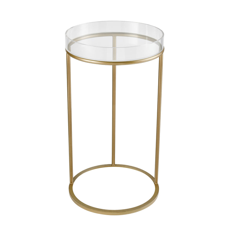 351-10287 Hyperion Round Accent Table - Free Shipping!, Table, Sterling, - ReeceFurniture.com - Free Local Pick Ups: Frankenmuth, MI, Indianapolis, IN, Chicago Ridge, IL, and Detroit, MI
