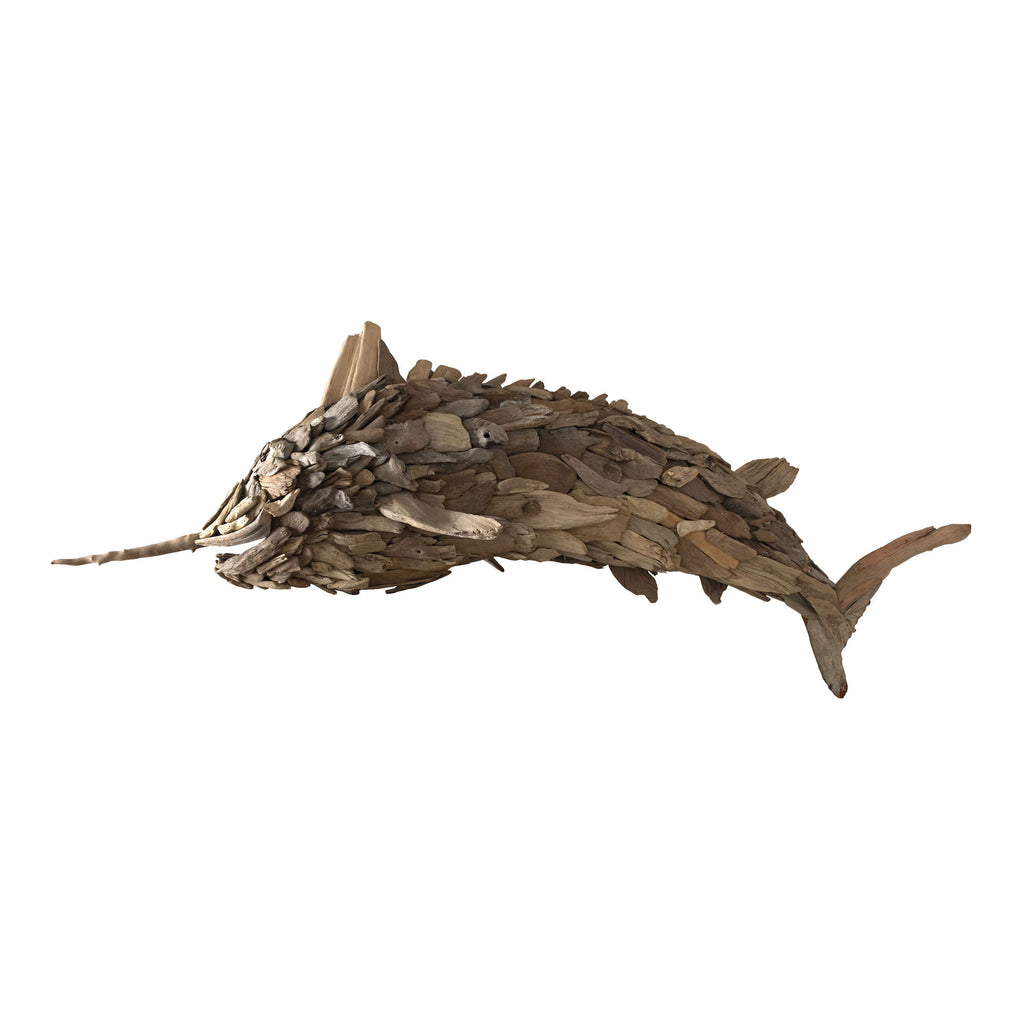 356011 Driftwood Marlin - Large, Wall Decor, Dimond Home, - ReeceFurniture.com - Free Local Pick Ups: Frankenmuth, MI, Indianapolis, IN, Chicago Ridge, IL, and Detroit, MI
