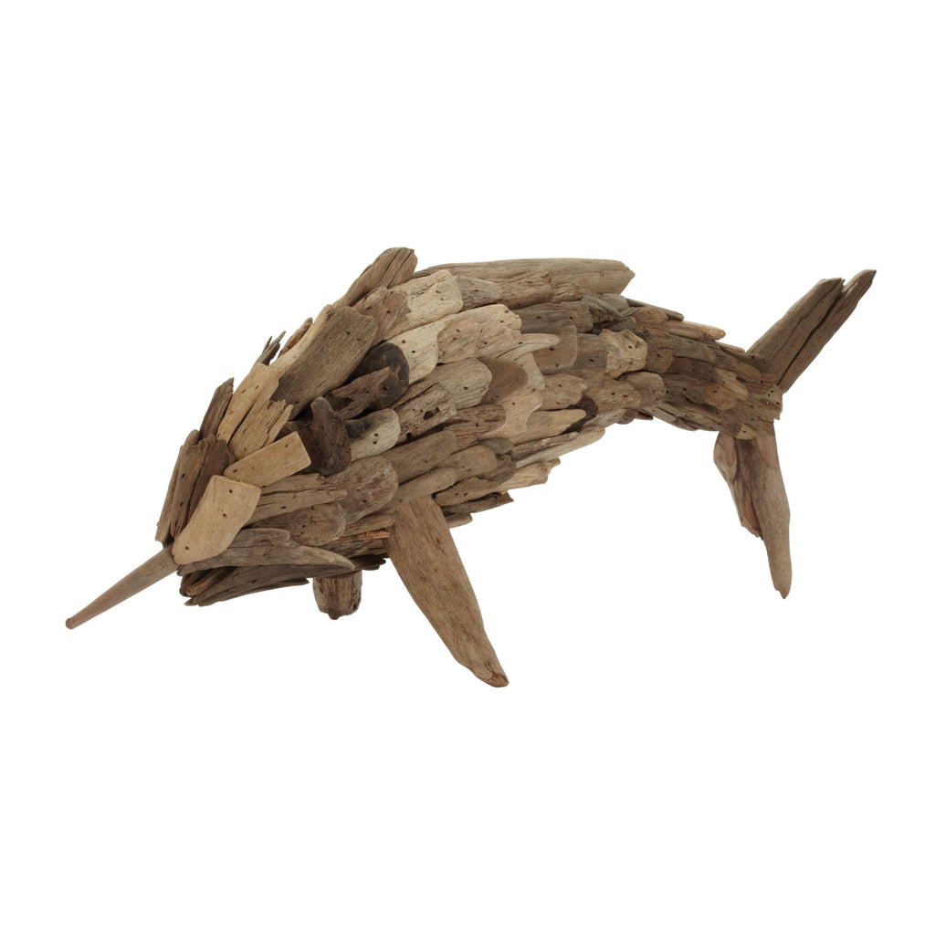 356018 Driftwood Marlin - Small, Accessory, Dimond Home, - ReeceFurniture.com - Free Local Pick Ups: Frankenmuth, MI, Indianapolis, IN, Chicago Ridge, IL, and Detroit, MI