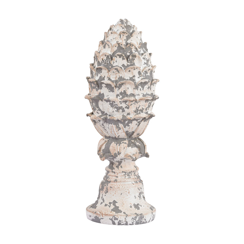 387-009 Aged Plaster Mounted Acorn, Accessory, Sterling, - ReeceFurniture.com - Free Local Pick Ups: Frankenmuth, MI, Indianapolis, IN, Chicago Ridge, IL, and Detroit, MI