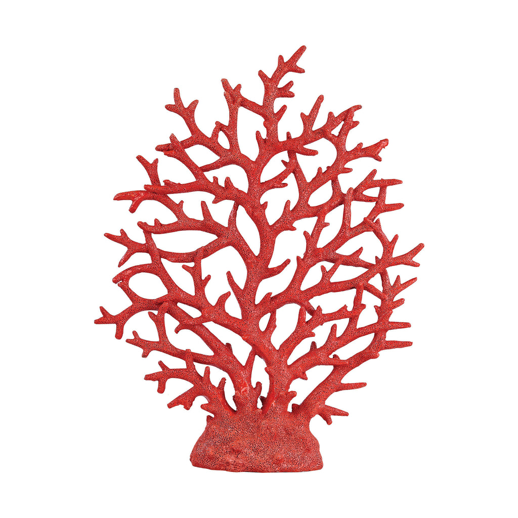 387-019 Red Table Top Coral, Accessory, Sterling, - ReeceFurniture.com - Free Local Pick Ups: Frankenmuth, MI, Indianapolis, IN, Chicago Ridge, IL, and Detroit, MI