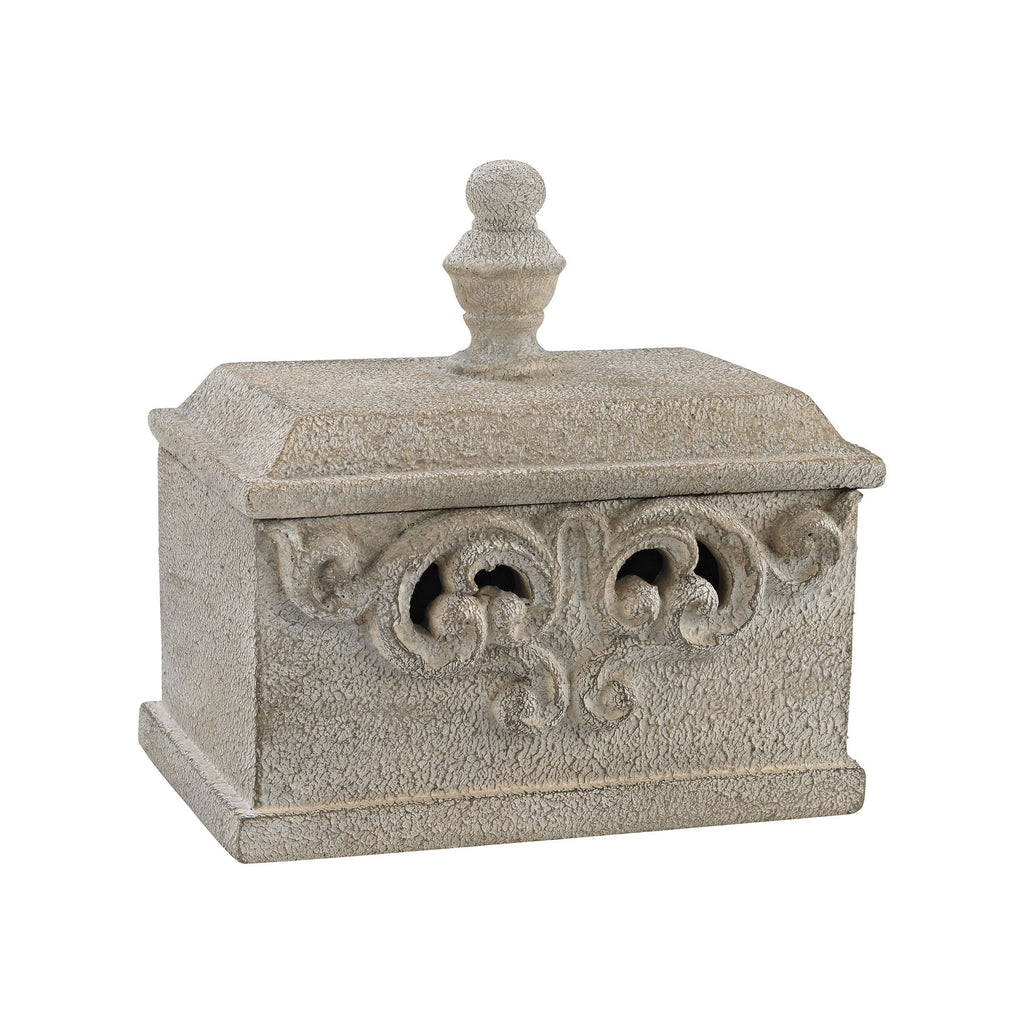 387-021 Sigil Box, Box/Canister, Sterling, - ReeceFurniture.com - Free Local Pick Ups: Frankenmuth, MI, Indianapolis, IN, Chicago Ridge, IL, and Detroit, MI