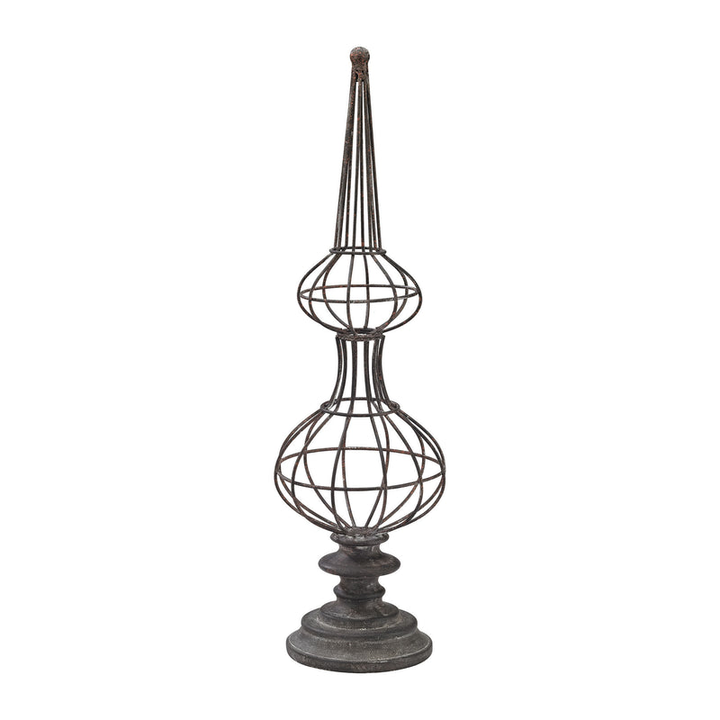 387-023 Polymath Finial, Finial, Sterling, - ReeceFurniture.com - Free Local Pick Ups: Frankenmuth, MI, Indianapolis, IN, Chicago Ridge, IL, and Detroit, MI