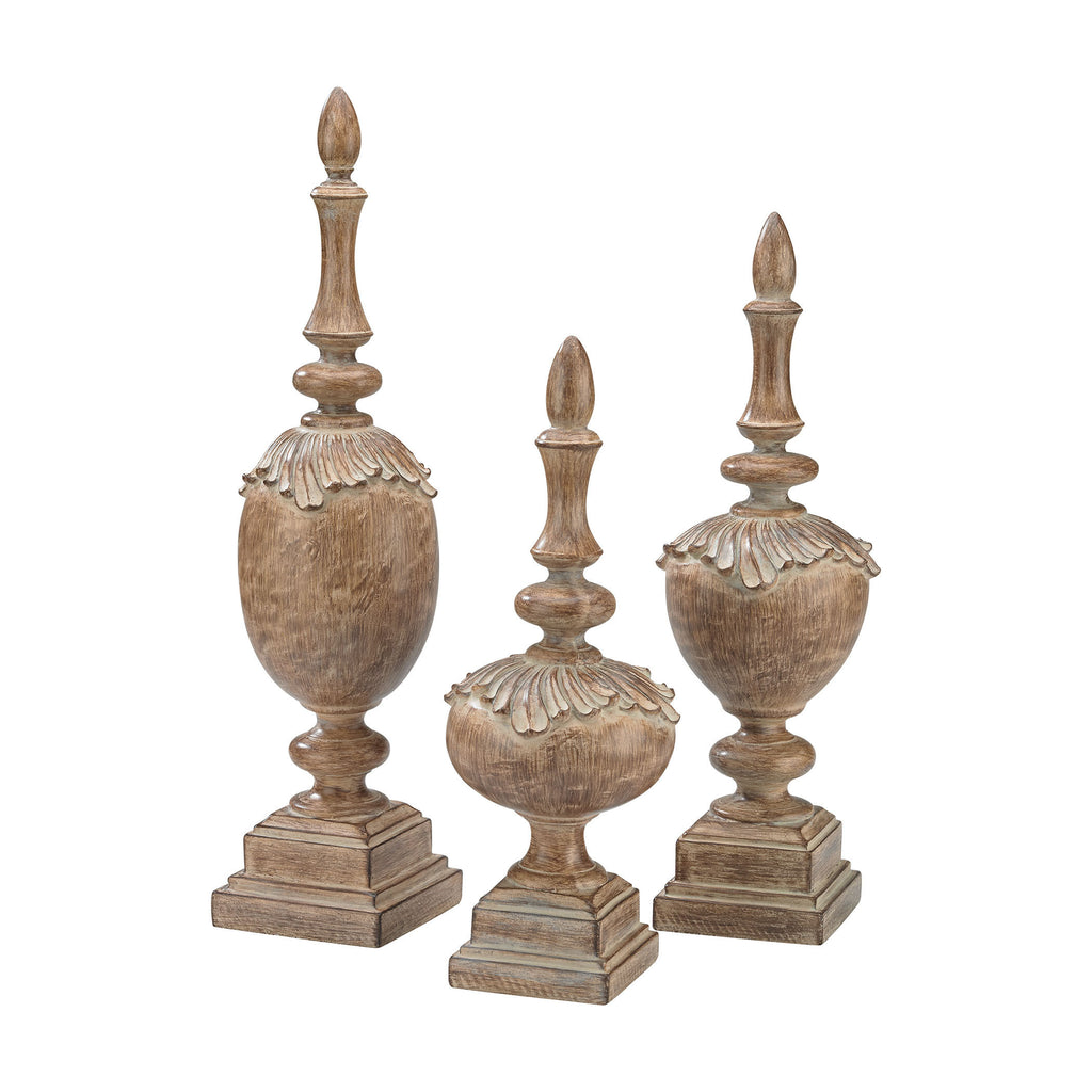 387-027/S3 St. Augustine Finials, Finial, Sterling, - ReeceFurniture.com - Free Local Pick Ups: Frankenmuth, MI, Indianapolis, IN, Chicago Ridge, IL, and Detroit, MI