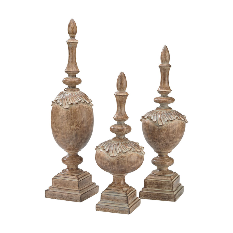 387-027/S3 St. Augustine Finials, Finial, Sterling, - ReeceFurniture.com - Free Local Pick Ups: Frankenmuth, MI, Indianapolis, IN, Chicago Ridge, IL, and Detroit, MI