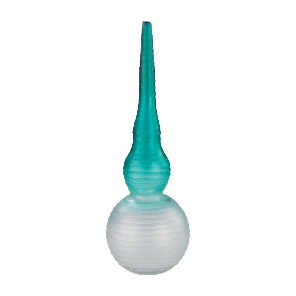 4154-032 Tapered Hand Cut Glass Finial, Finial, Dimond Home, - ReeceFurniture.com - Free Local Pick Ups: Frankenmuth, MI, Indianapolis, IN, Chicago Ridge, IL, and Detroit, MI