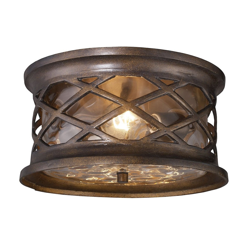 Barrington Gate - Flush Mount - Hazelnut Bronze