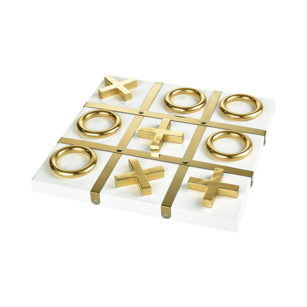 4209-008 Vanquish Decorative Tic Tac Toe Game, Accessory, Sterling, - ReeceFurniture.com - Free Local Pick Ups: Frankenmuth, MI, Indianapolis, IN, Chicago Ridge, IL, and Detroit, MI
