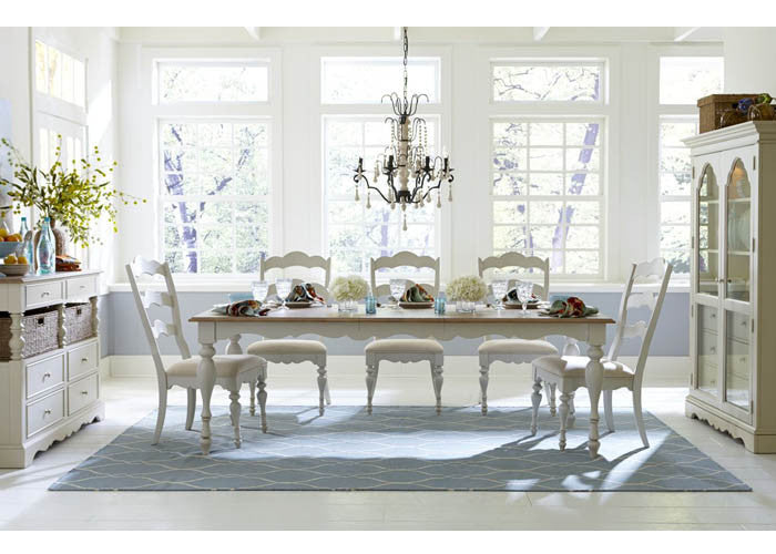 4330 Sanibel - Scalloped Ladderback Side Chair, Formal Dining Room, Legacy Classic Furniture, - ReeceFurniture.com - Free Local Pick Ups: Frankenmuth, MI, Indianapolis, IN, Chicago Ridge, IL, and Detroit, MI
