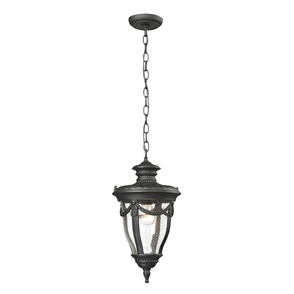 Anise - Hanging - Textured Matte Black