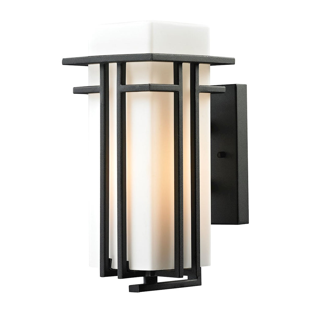 Croftwell - Sconce - Textured Matte Black