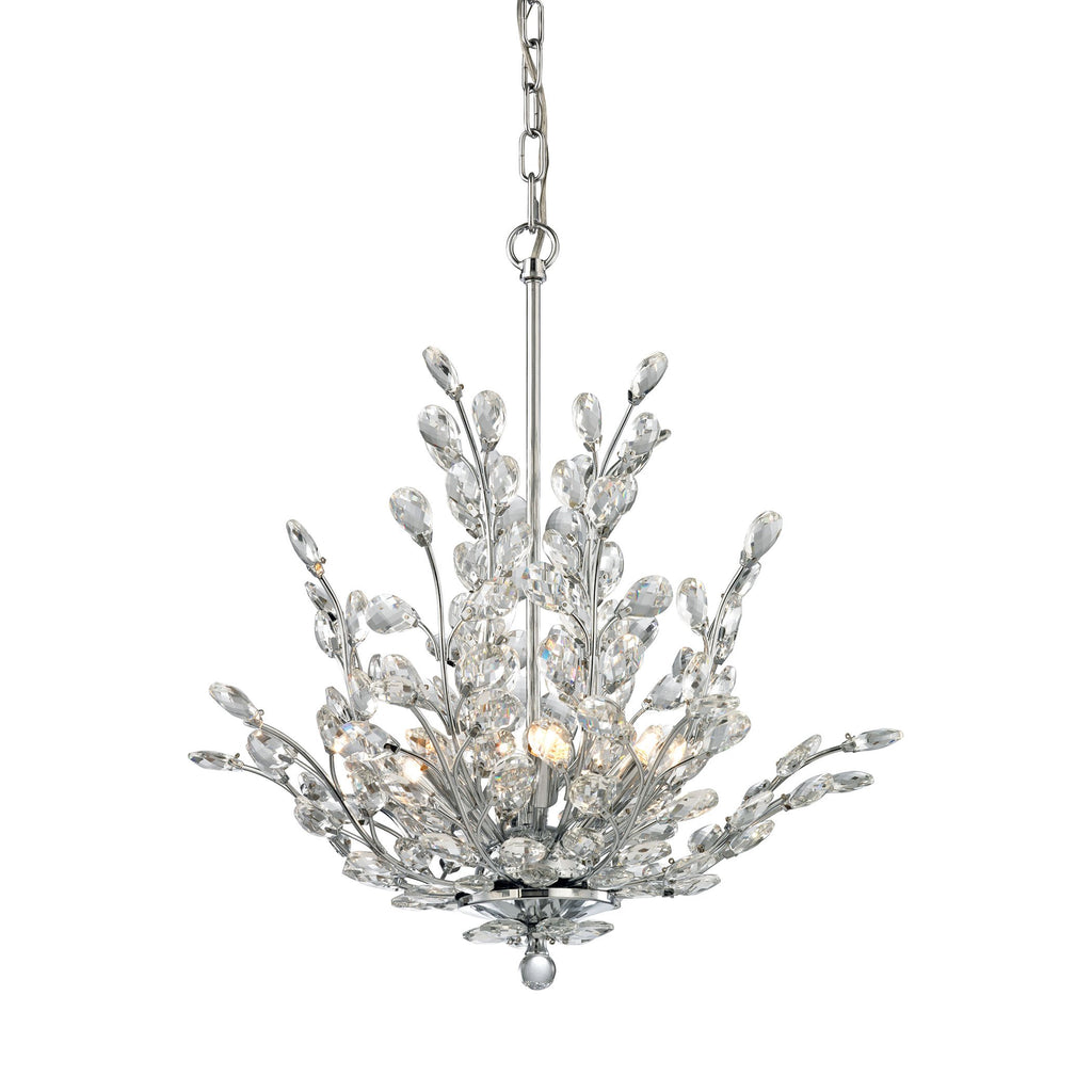 Crystique - Chandelier - Polished Chrome