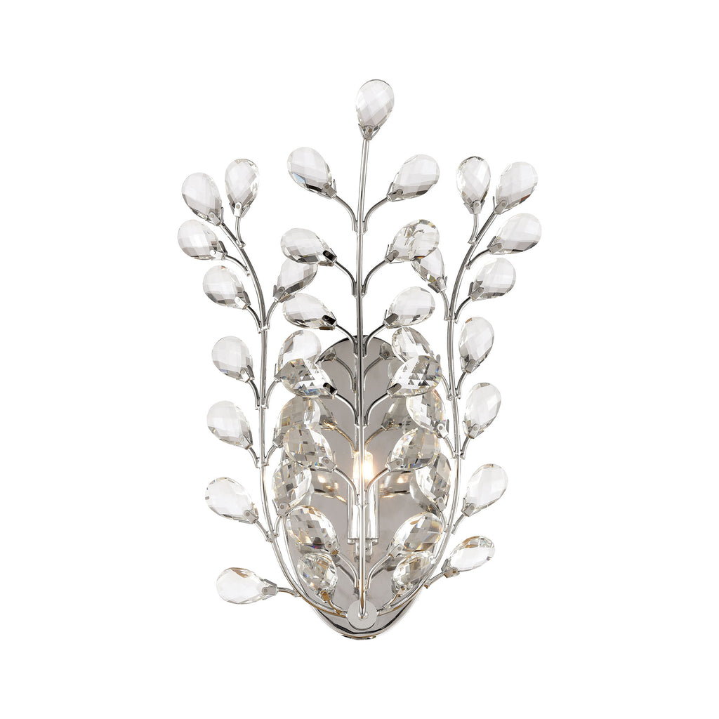Crystique - Sconce - Polished Chrome