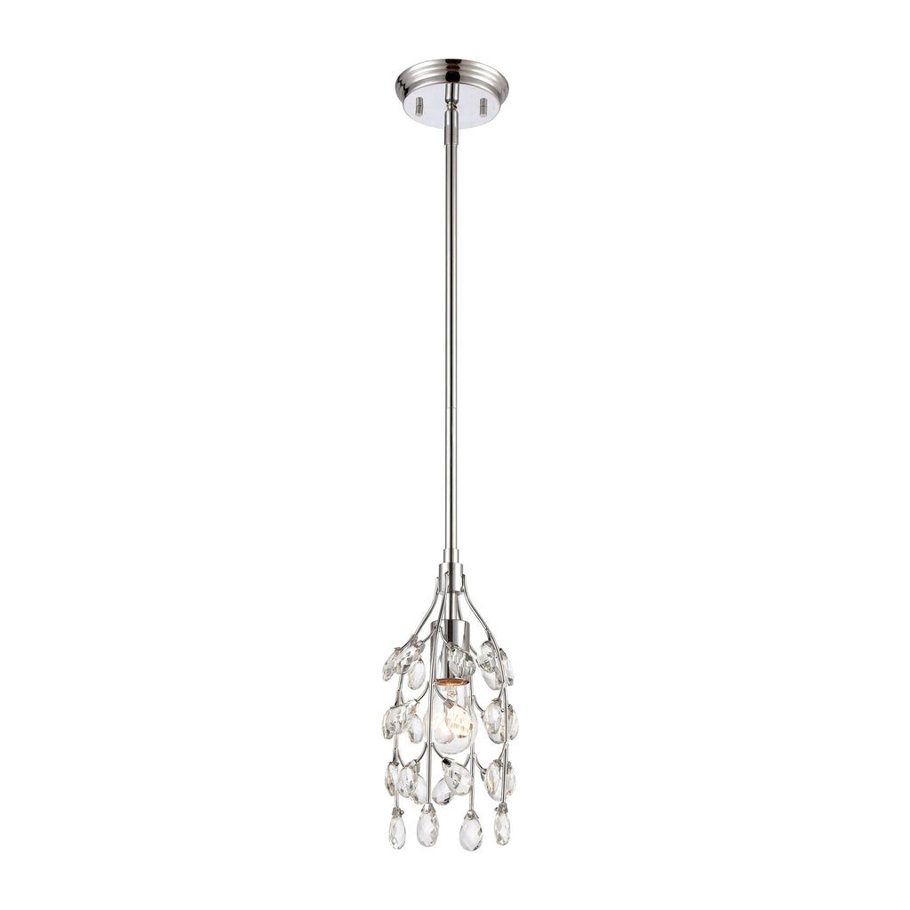 Crystique - Mini Pendant - Polished Chrome