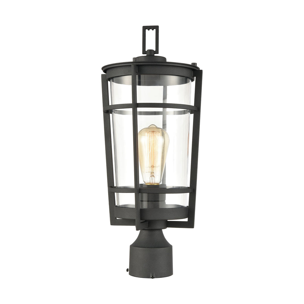 Crofton - Post Mount - Charcoal