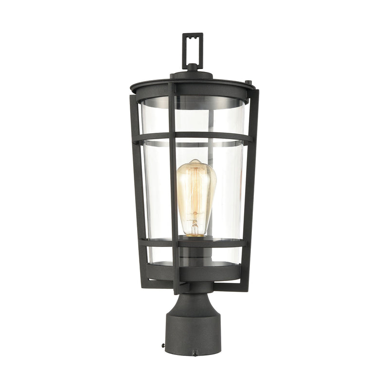 Crofton - Post Mount - Charcoal