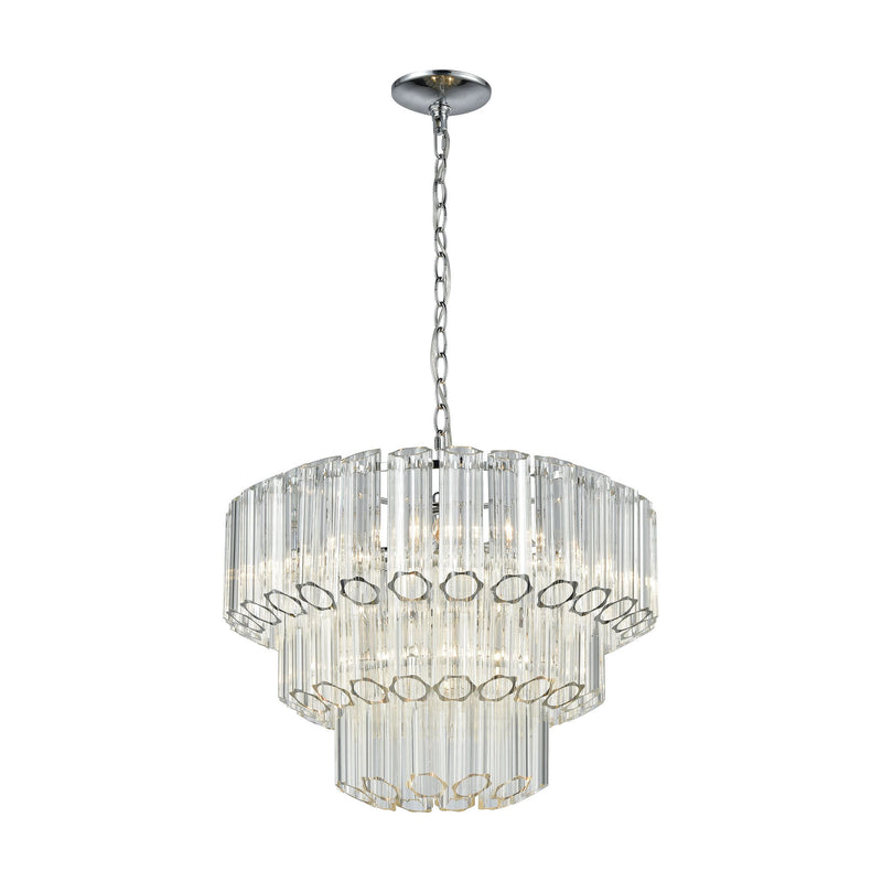 Carrington - Chandelier - Polished Chrome