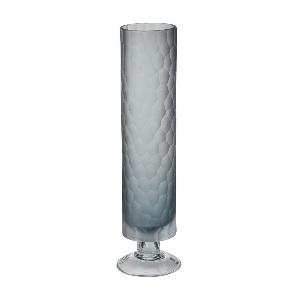 464069 Frosted Glacier Tile Vase, Vase/Urn, Dimond Home, - ReeceFurniture.com - Free Local Pick Ups: Frankenmuth, MI, Indianapolis, IN, Chicago Ridge, IL, and Detroit, MI