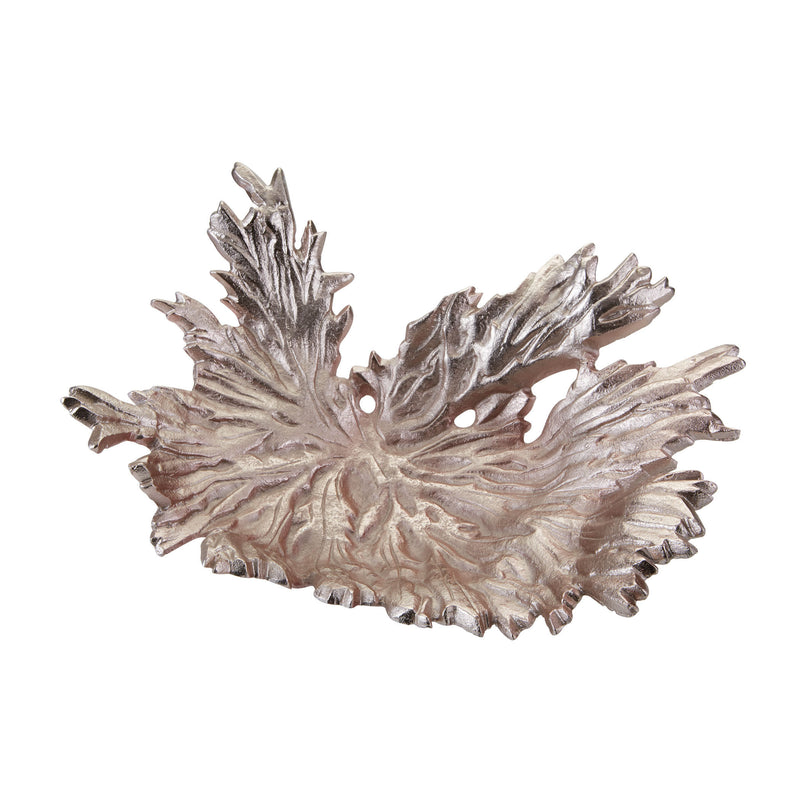 468-049 Rose Gold Star Leaf Bowl, Bowl, Dimond Home, - ReeceFurniture.com - Free Local Pick Ups: Frankenmuth, MI, Indianapolis, IN, Chicago Ridge, IL, and Detroit, MI