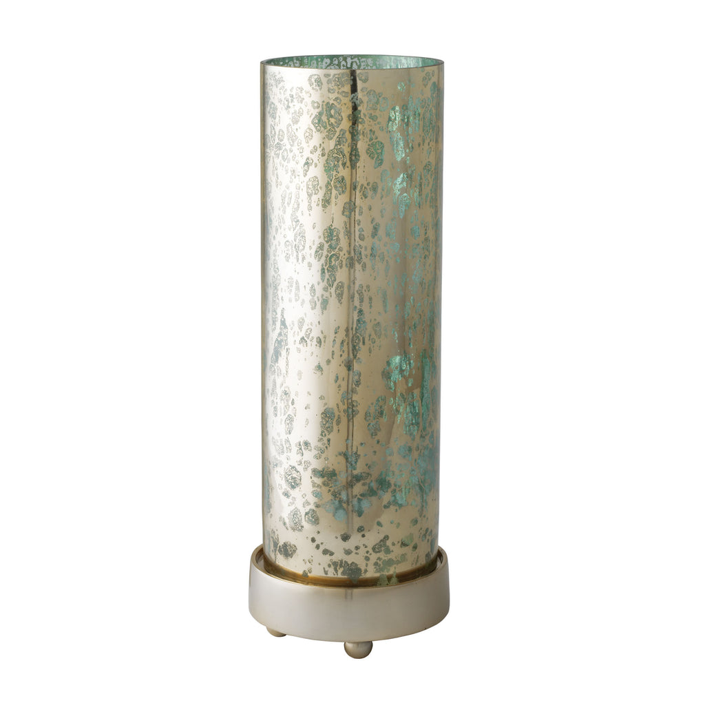 468004 Gilded Sea Hurricane - Large, Vase/Urn, Dimond Home, - ReeceFurniture.com - Free Local Pick Ups: Frankenmuth, MI, Indianapolis, IN, Chicago Ridge, IL, and Detroit, MI
