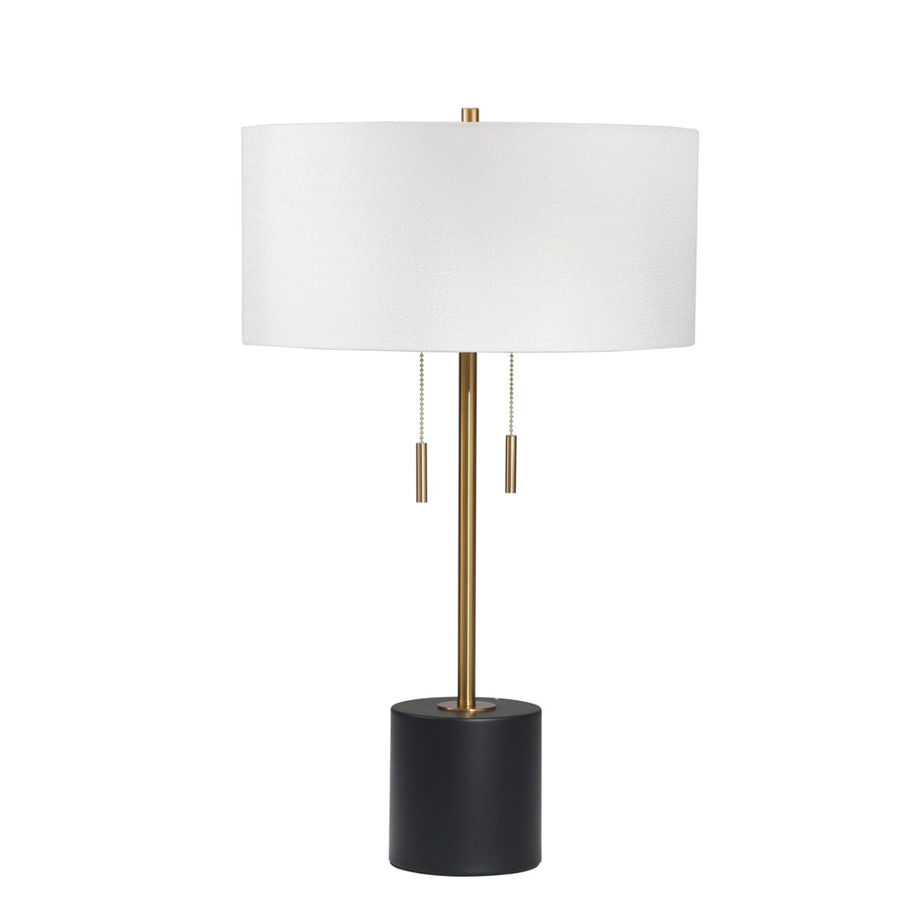 Metal Stick Table Lamp 24", Gold