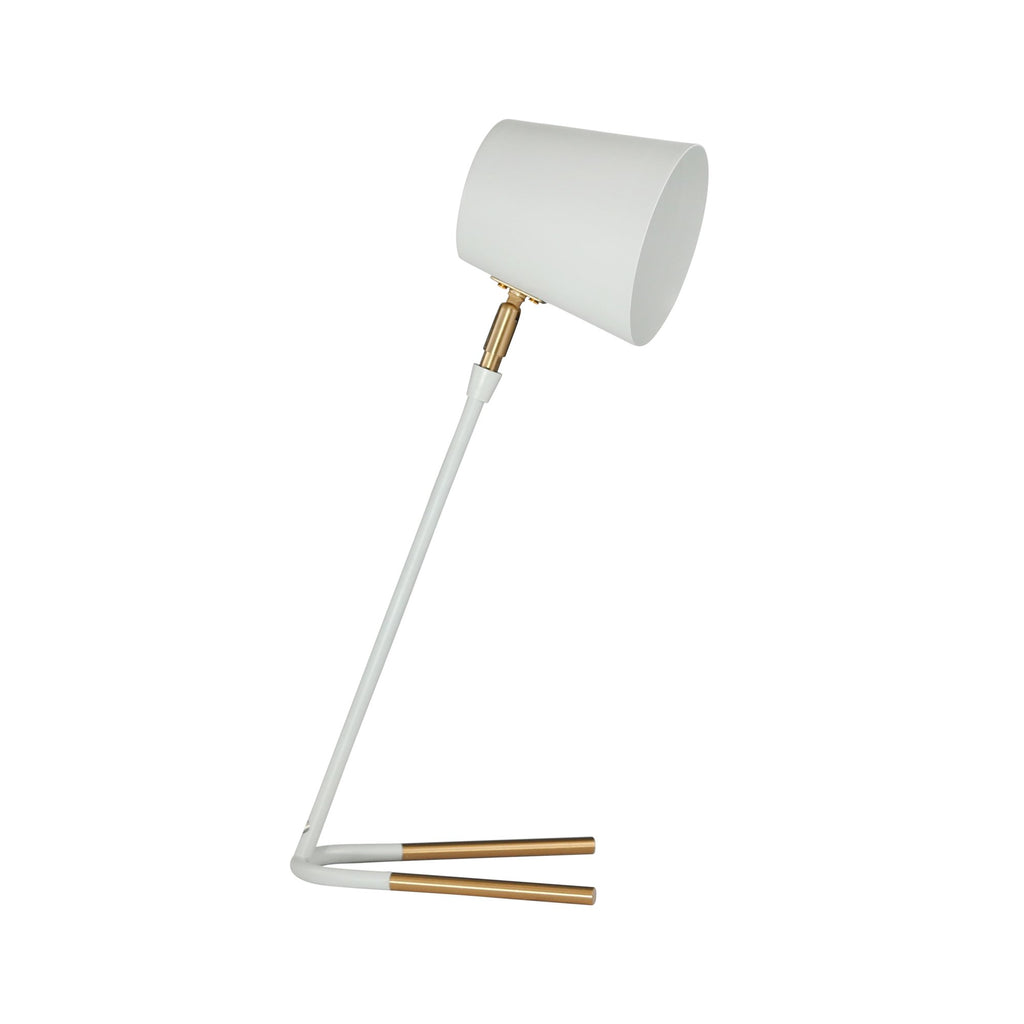 Metal Desk Lamp 19", Matte Gray