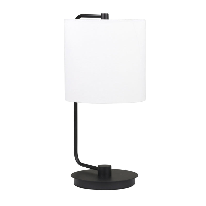 Metal Table Lamp 21", Black