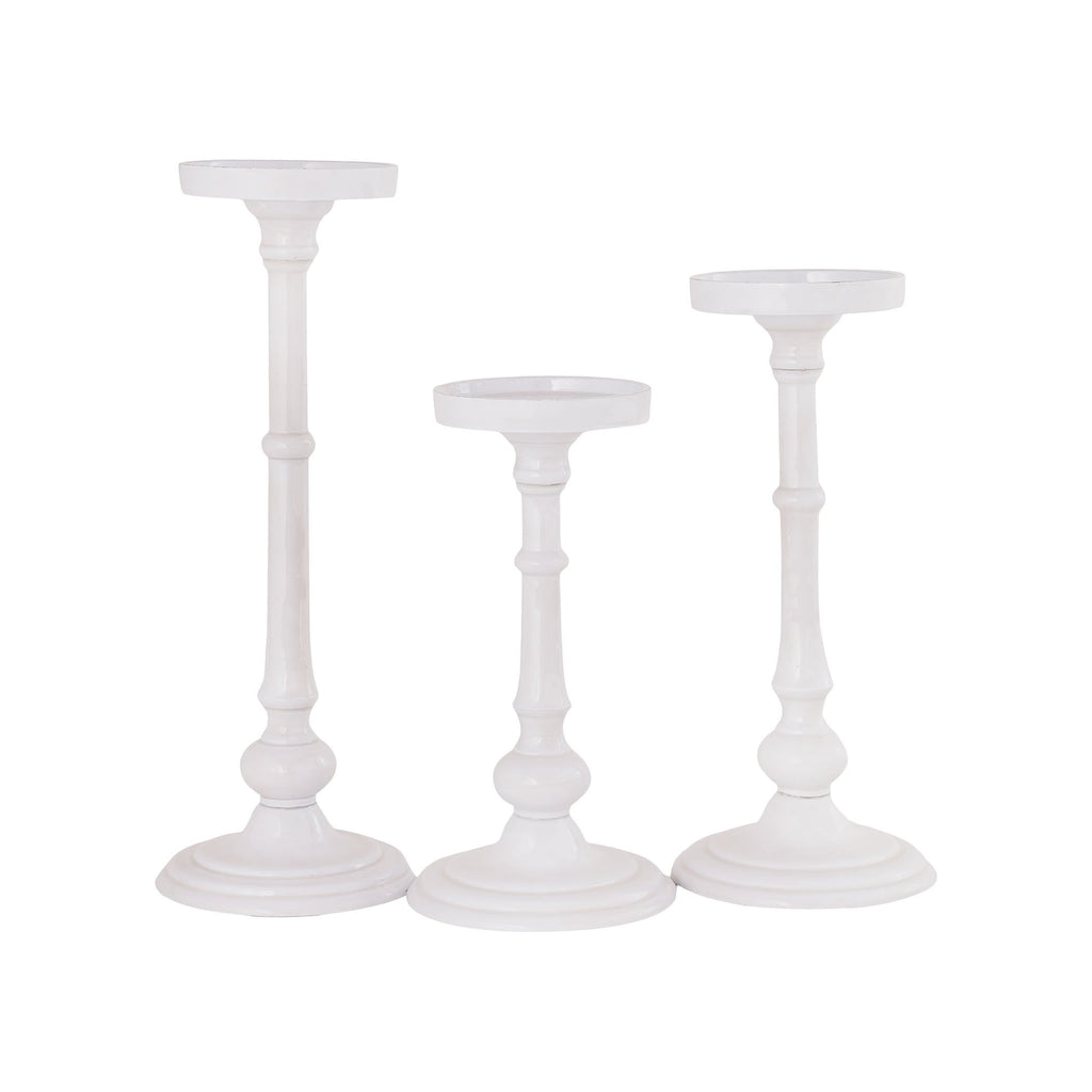 505409 - Fiddlers Set of 3 Pillar Holders