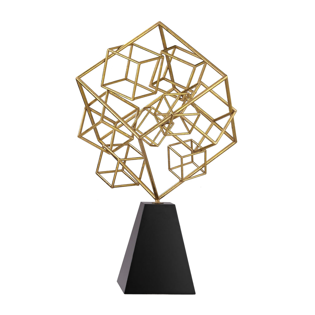 51-001 Cubic Abstract Sculpture - Free Shipping! Sculpture - RauFurniture.com