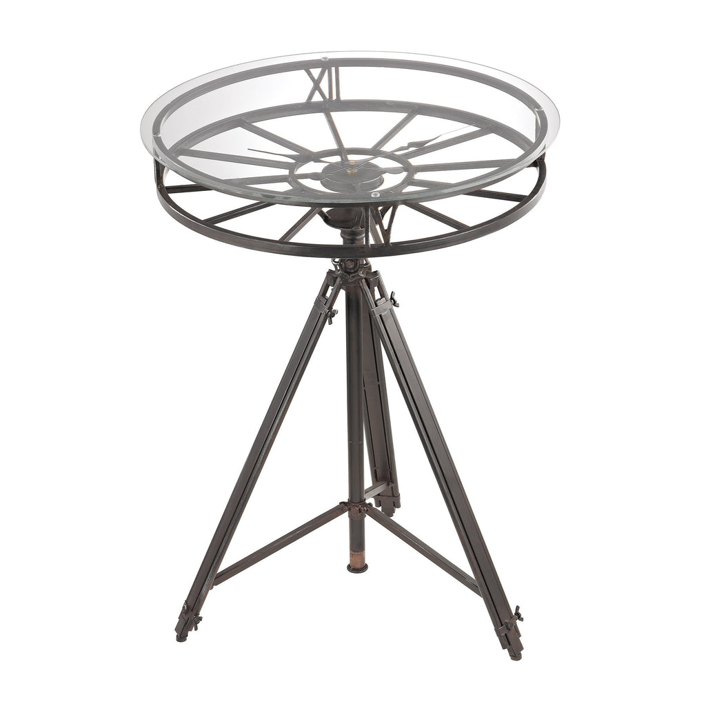 51-013 Tripod Clock Table - Free Shipping! Table - RauFurniture.com