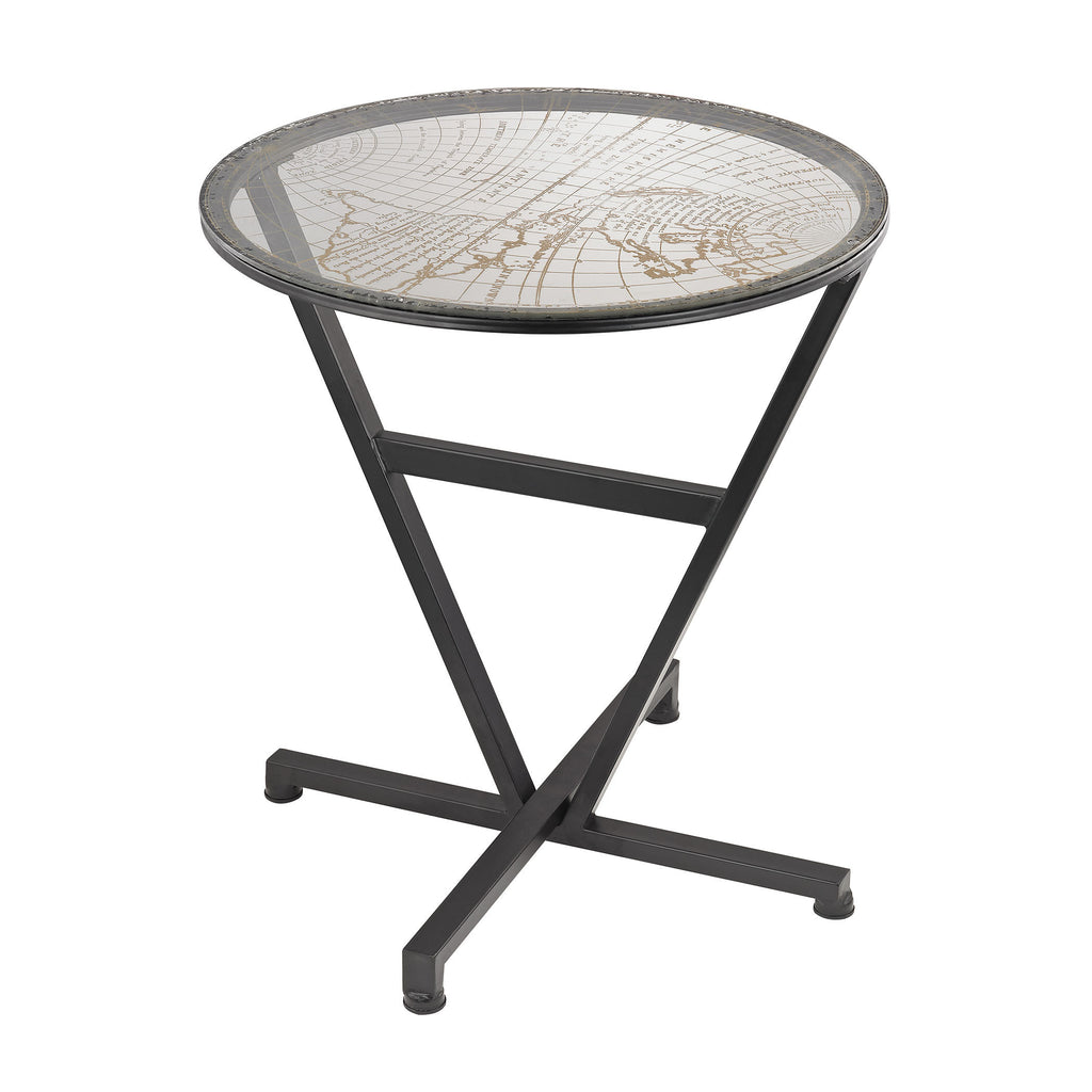 51-032 World Map Table - Free Shipping! Table - RauFurniture.com