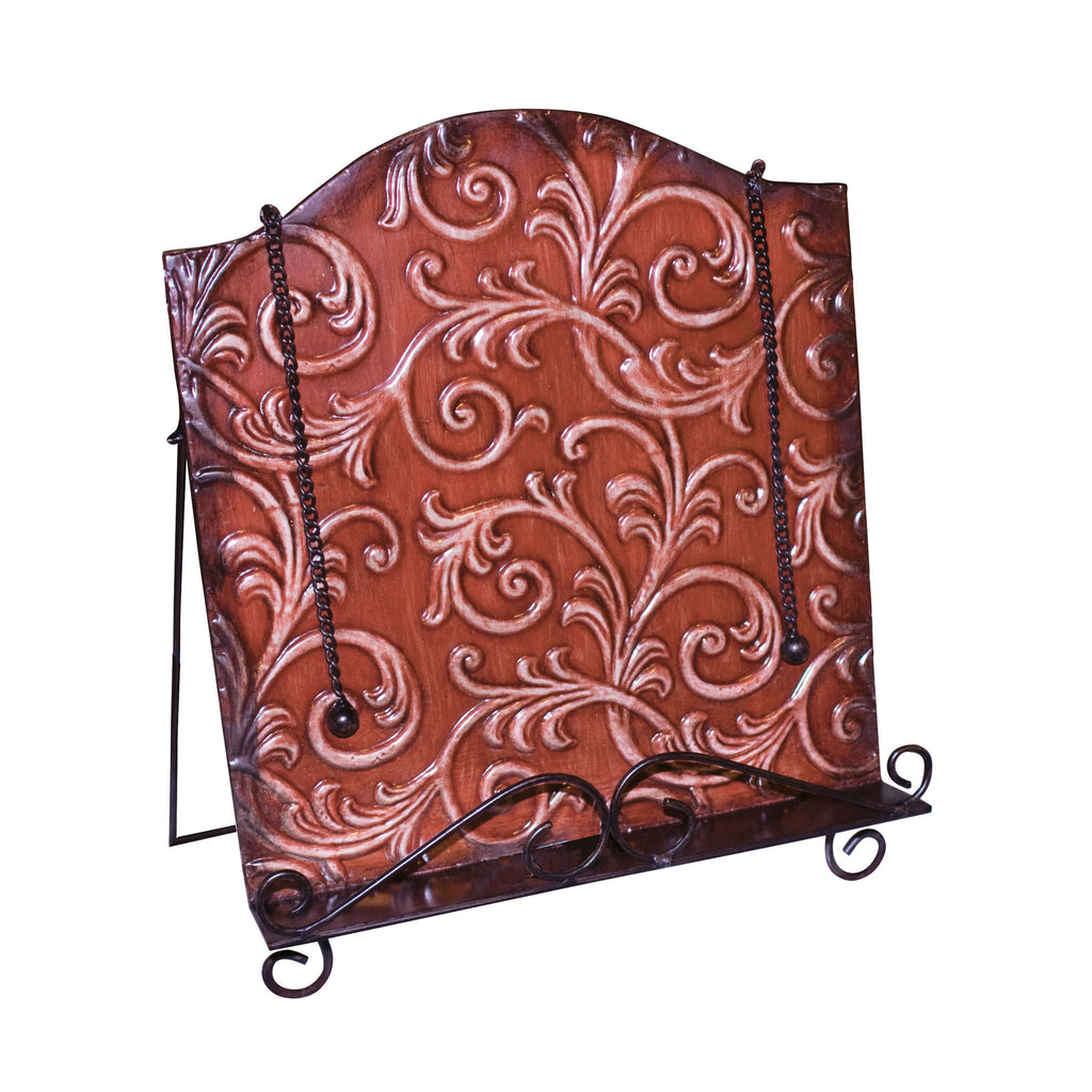 51-1172 Embossed Vine Book holder Accessory - RauFurniture.com