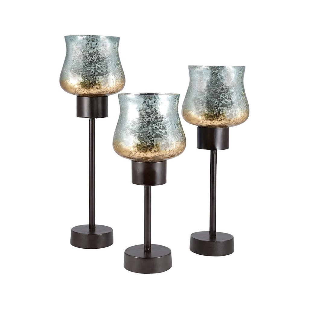 518676 - Boseman Set Of 3 Pillar Holders