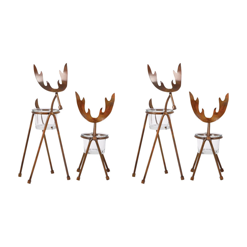 519130 - Moose Votive Holders (Set of 2)